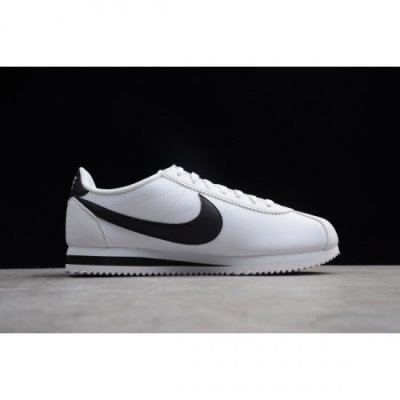 Nike Classic Cortez Leather Beyaz / Siyah Lifestyle Ayakkabı Türkiye - MAO2D9DV